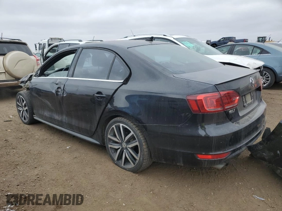 2014 Volkswagen Jetta GLI Edition 30 with VIN 3VW4S7AJ3EM382764, listed as a Copart auction lot 43962425 with 92,992 mi miles and Salvage title. Bid and sale history available at DreamBid. Image 2.
