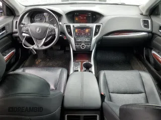 2015 Acura TLX Technology with VIN 19UUB2F56FA018047, listed as a Copart auction lot 60394865 with 204,277 mi miles and Salvage title. Bid and sale history available at DreamBid. Image 8.