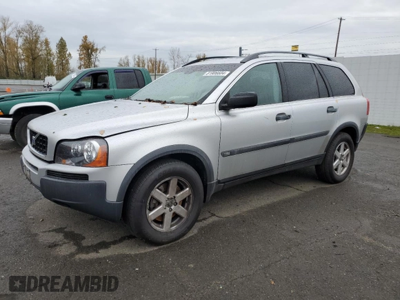 2006 Volvo XC90 2.5L Turbo with VIN YV4CY592961250800, listed as a Copart auction lot 81906604 with 0 mi miles and Salvage Title. Bid and sale history available at carsss.com. Image 1.
