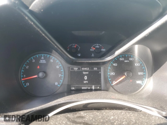 2016 Chevrolet Colorado 4WD WT with VIN 1GCGTBE38G1359637, listed as a Copart auction lot 85595214 with 96,827 mi miles and Salvage Title. Bid and sale history available at carsss.com. Image 9.