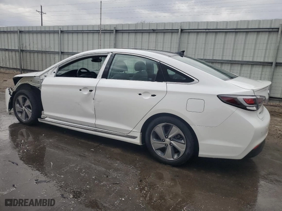 2016 Hyundai Sonata Hybrid Limited with VIN KMHE34L17GA033733, listed as a Copart auction lot 50997385 with 144,729 mi miles and Salvage Title. Bid and sale history available at carsss.com. Image 2.