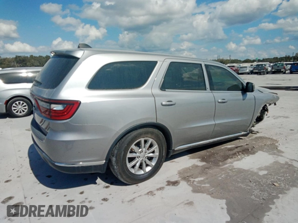 2018 Dodge Durango SXT z VIN 1C4RDHAG4JC254493, wystawiony jako Copart lot #55364405 z przebiegiem 60 604 mil mil oraz Nie do naprawy • Non repairable. Historia ofert i sprzedaży dostępna na DreamBid. Obrazek 3.