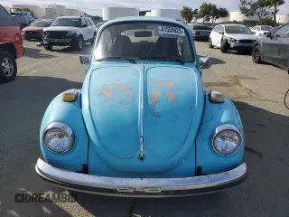 1973 Volkswagen Beetle with VIN 1332178415, listed as a Copart auction lot 41558625 with 16,505 mi miles and Salvage Title. Bid and sale history available at DreamBid. Image 5.