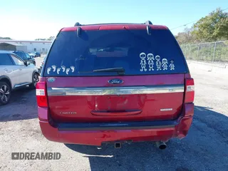 2017 Ford Expedition Max Limited с VIN 1FMJK1KT9HEA05218, выставлен на аукционе IAAI как лот 41286348 с пробегом 40 527 миль миль и . История ставок и продаж доступна на DreamBid. Изображение 16.