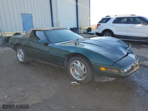 1995 Chevrolet Corvette with VIN 1G1YY32P3S5118503, listed as a Copart auction lot 88292975 with 44,034 mi miles and Salvage Title. Bid and sale history available at carsss.com. Image 4.