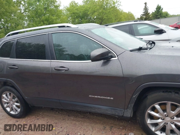 2018 Jeep Cherokee Limited z VIN 1C4PJMDX3JD550300, wystawiony jako IAAI lot #42274809 z przebiegiem 93 470 mil mil oraz . Historia ofert i sprzedaży dostępna na DreamBid. Obrazek 13.