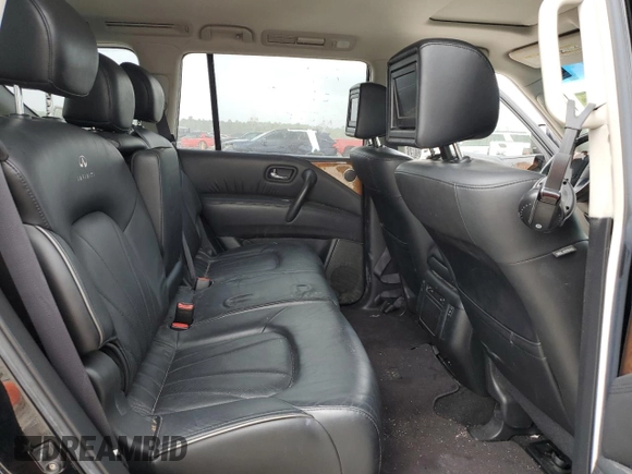 2012 Infiniti QX56 8-passenger with VIN JN8AZ2NDXC9715289, listed as a Copart auction lot 51847835 with 144,489 mi miles and Clean Title. Bid and sale history available at carsss.com. Image 11.