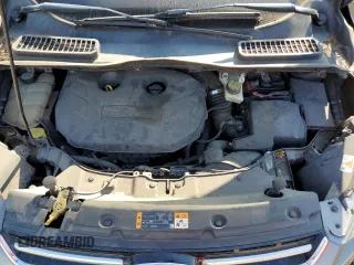 2013 Ford Escape Titanium with VIN 1FMCU9J90DUD21906, listed as a Copart auction lot 63049485 with 201,496 mi miles and Clean title. Bid and sale history available at DreamBid. Image 12.