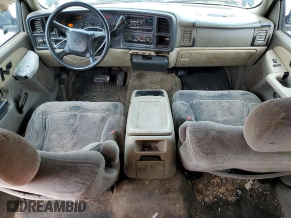2002 Chevrolet Tahoe LT with VIN 1GNEC13Z52R303777, listed as a Copart auction lot 54942055 with 291,043 mi miles and Salvage title. Bid and sale history available at DreamBid. Image 8.