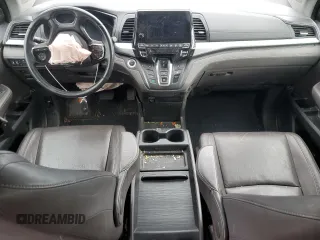 2019 Honda Odyssey EX-L with VIN 5FNRL6H70KB132716, listed as a Copart auction lot 52770195 with Not Provided miles and Salvage Title. Bid and sale history available at DreamBid. Image 8.