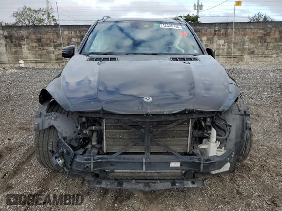 2018 Mercedes-Benz GLE 43 AMG with VIN 4JGDA6EB1JB119768, listed as a Copart auction lot 42336745 with 109,828 mi miles and Salvage Title. Bid and sale history available at DreamBid. Image 5.