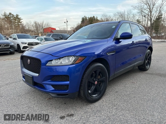2020 Jaguar F-Pace 25t Premium z VIN SADCJ2FX7LA633057, wystawiony jako IAAI lot #41808796 z przebiegiem 145 537 mil mil oraz . Historia ofert i sprzedaży dostępna na DreamBid. Obrazek 2.