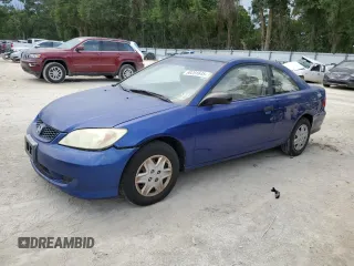 2005 Honda Civic VP z VIN 1HGEM22145L051505, wystawiony jako Copart lot #60281645 z przebiegiem 157 589 mil mil oraz Szkoda całkowita • Salvage title. Historia ofert i sprzedaży dostępna na DreamBid. Obrazek 1.