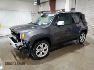 2016 Jeep Renegade Limited with VIN ZACCJBDT8GPD24926, listed as a Copart auction lot 63481515 with 133,534 mi miles and Salvage title. Bid and sale history available at DreamBid. Image 1.