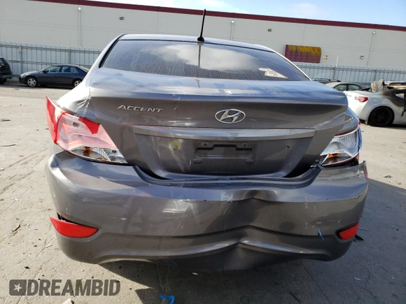2015 Hyundai Accent GLS with VIN KMHCT4AE5FU888036, listed as a Copart auction lot 62137183 with 157,869 mi miles. Bid and sale history available at carsss.com. Image 6.