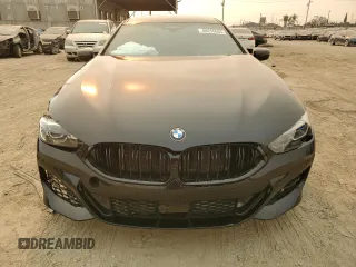 2022 BMW 8 Series M850i with VIN WBAGV8C02NCK08667, listed as a Copart auction lot 88255605 with 22,737 mi miles and Salvage title. Bid and sale history available at DreamBid. Image 5.
