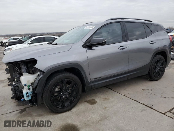 2019 GMC Terrain SLT with VIN 3GKALPEV0KL204350, listed as a Copart auction lot 42520435 with 68,182 mi miles and Clean Title. Bid and sale history available at DreamBid. Image 1.