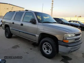 2001 Chevrolet Suburban LT with VIN 3GNEC16TX1G174313, listed as a Copart auction lot 42141645 with 205,982 mi miles and Salvage Title. Bid and sale history available at carsss.com. Image 4.