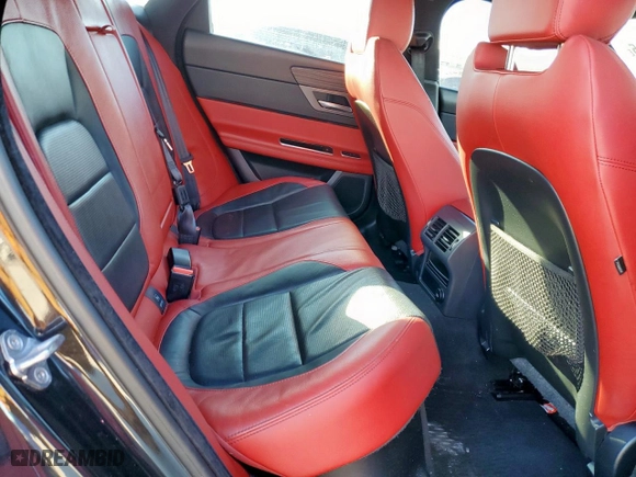 2016 Jaguar XF S with VIN SAJBM4BV4GCY13297, listed as a Copart auction lot 46176515 with 94,135 mi miles and Salvage Title. Bid and sale history available at carsss.com. Image 10.