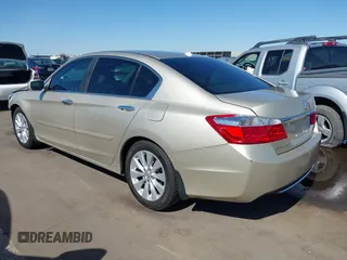 2014 Honda Accord EX-L with VIN 1HGCR2F89EA238038, listed as a IAAI auction lot 42111345 with 97,112 mi miles and . Bid and sale history available at carsss.com. Image 3.