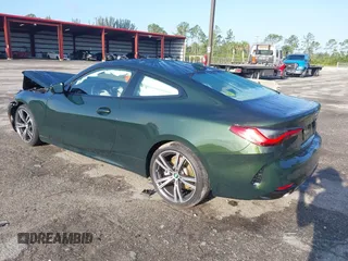 2021 BMW 4 Series 430i with VIN WBA53AP07MCG68388, listed as a IAAI auction lot 42198914 with 14,024 mi miles and . Bid and sale history available at DreamBid. Image 3.