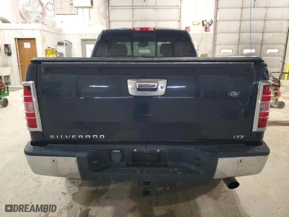 2008 Chevrolet Silverado 1500 LTZ with VIN 1GCEK19YX8Z126520, listed as a Copart auction lot 87890405 with 105,193 mi miles and Salvage Title. Bid and sale history available at carsss.com. Image 6.