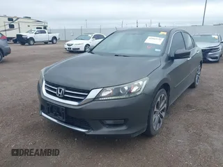 2014 Honda Accord Sedan Sport with VIN 1HGCR2F51EA005048, listed as a IAAI auction lot 41943732 with 221,068 mi miles. Bid and sale history available at carsss.com. Image 6.