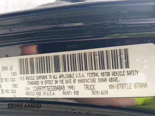 2014 Ram 1500 Sport с VIN 1C6RR7MT5ES394849, выставлен на аукционе IAAI как лот 42009159 с пробегом 149 904 миль миль и . История ставок и продаж доступна на DreamBid. Изображение 9.