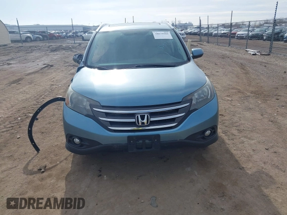 2014 Honda CR-V EX-L with VIN 2HKRM4H73EH682323, listed as a IAAI auction lot 38679501 with 1 mi miles. Bid and sale history available at carsss.com. Image 12.
