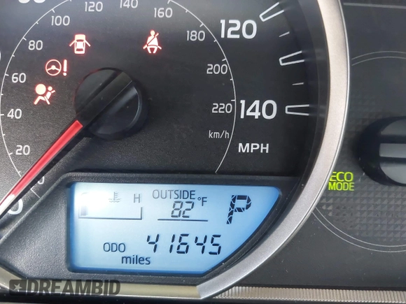 2014 Toyota RAV4 LE with VIN JTMZFREV0EJ020622, listed as a IAAI auction lot 42606275 with 41,645 mi miles and . Bid and sale history available at DreamBid. Image 16.