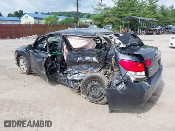 2013 Subaru Legacy 2.5i with VIN 4S3BMBA6XD3024922, listed as a IAAI auction lot 42683467 with 89,888 mi miles and . Bid and sale history available at DreamBid. Image 6.