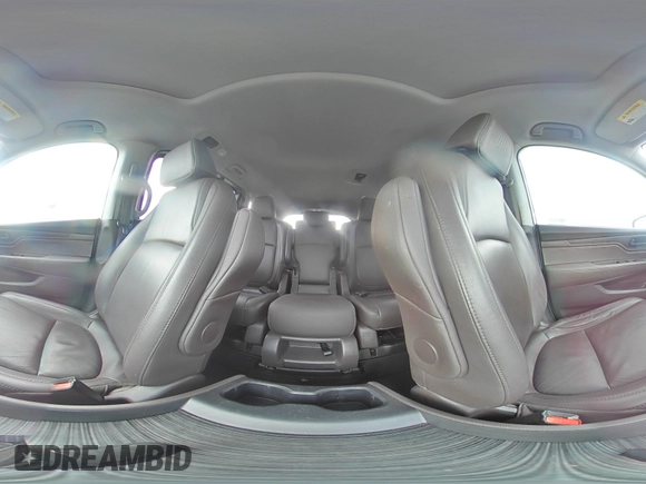 2019 Honda Odyssey EX-L with VIN 5FNRL6H72KB036411, listed as a Copart auction lot 43277355 with 76,244 mi miles and Salvage Title. Bid and sale history available at DreamBid. Image 13.