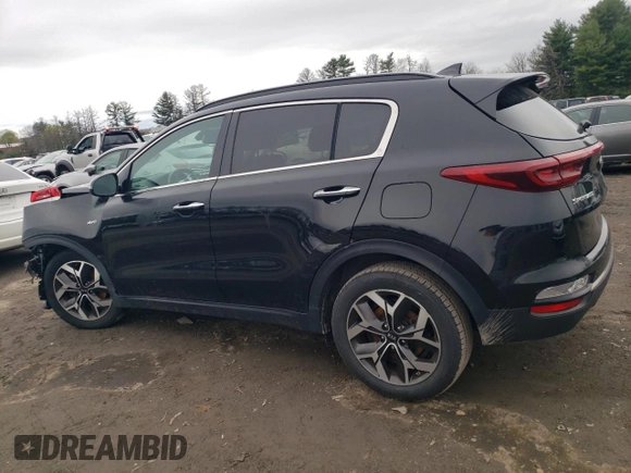 2020 Kia Sportage EX z VIN KNDPNCAC1L7779818, wystawiony jako Copart lot #51934025 z przebiegiem 77 170 mil mil oraz Szkoda całkowita • Salvage title. Historia ofert i sprzedaży dostępna na DreamBid. Obrazek 2.