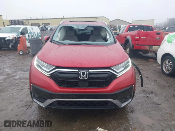 2022 Honda CR-V Touring with VIN 2HKRW2H94NH608375, listed as a IAAI auction lot 41482129 with 33,744 mi miles. Bid and sale history available at carsss.com. Image 12.
