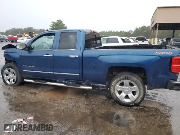 2015 Chevrolet Silverado 1500 LTZ with VIN 1GCVKSEC2FZ325719, listed as a Copart auction lot 79193314 with 0 mi miles and Salvage Title. Bid and sale history available at carsss.com. Image 2.