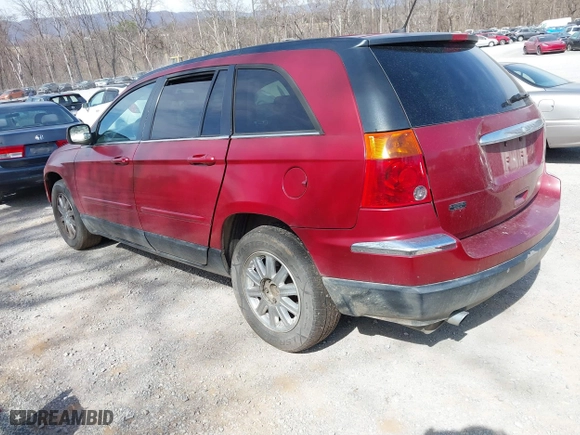 2007 Chrysler Pacifica Touring with VIN 2A8GM68X67R303199, listed as a IAAI auction lot 41813555 with 161,495 mi miles. Bid and sale history available at carsss.com. Image 3.