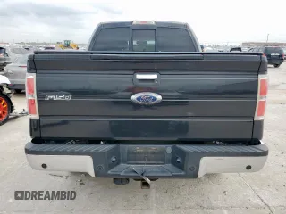 2012 Ford F-150 XL with VIN 1FTFW1ETXCFB32623, listed as a Copart auction lot 54597435 with 210,722 mi miles and Salvage Title. Bid and sale history available at DreamBid. Image 6.