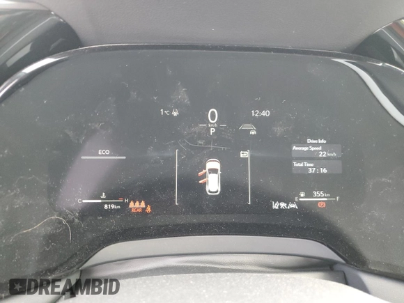 2025 Lexus RX 350 with VIN 2T2BAMCA0SC089039, listed as a Copart auction lot 86592554 with 819 mi miles and Clean Title. Bid and sale history available at DreamBid. Image 9.