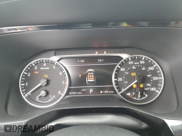 2024 Nissan Pathfinder SL with VIN 5N1DR3CC4SC202173, listed as a Copart auction lot 53328605 with 6,268 mi miles and Salvage title. Bid and sale history available at DreamBid. Image 9.