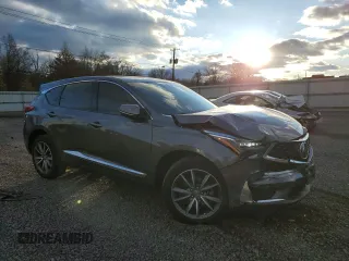 2021 Acura RDX w/Technology Package with VIN 5J8TC2H5XML031732, listed as a Copart auction lot 82931324 with 21,656 mi miles and Salvage Title. Bid and sale history available at carsss.com. Image 4.