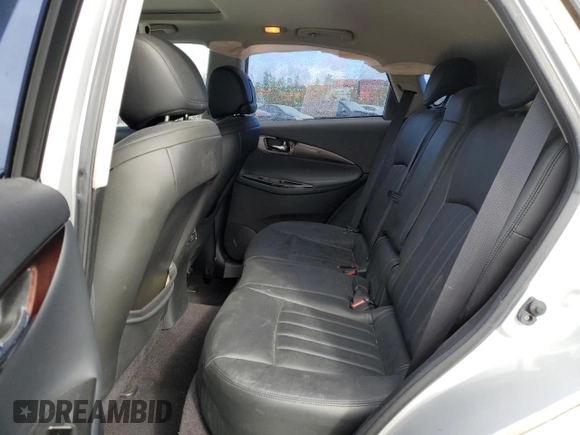 2011 Infiniti EX Journey with VIN JN1AJ0HR2BM853132, listed as a Copart auction lot 75808894 with 106,803 mi miles and Salvage Title. Bid and sale history available at DreamBid. Image 12.