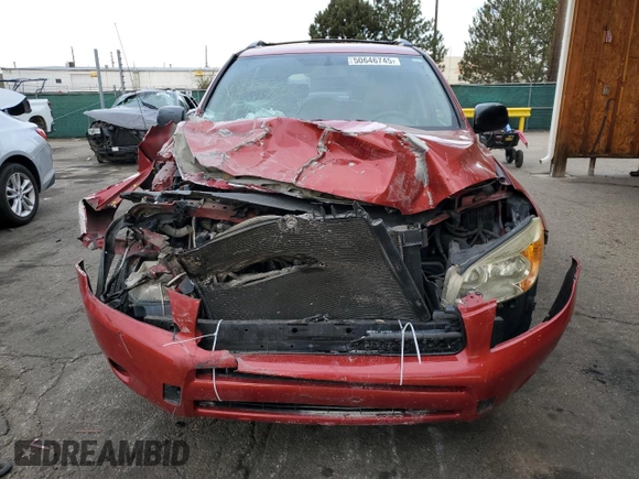 2008 Toyota RAV4 with VIN JTMBK33V985067075, listed as a Copart auction lot 50646745 with 181,836 mi miles and Salvage Title. Bid and sale history available at carsss.com. Image 5.