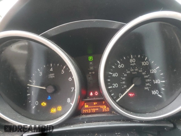 2012 Mazda 5 Sport with VIN JM1CW2BL3C0121849, listed as a Copart auction lot 61789675 with 144,379 mi miles and Salvage title. Bid and sale history available at DreamBid. Image 9.