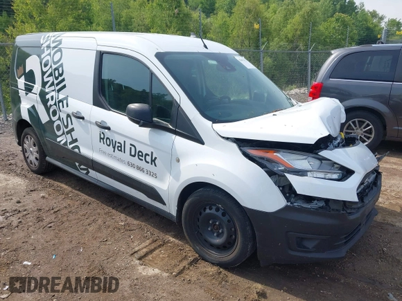 2020 Ford Transit Connect XL with VIN NM0LS7E22L1449797, listed as a IAAI auction lot 42452532 with 125,799 mi miles and . Bid and sale history available at DreamBid. Image 1.