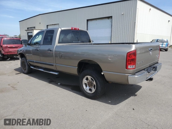 2006 Dodge 2500 SLT z VIN 1D7KS28C66J133092, wystawiony jako Copart lot #54541285 z przebiegiem 118 218 mil mil oraz Szkoda całkowita • Salvage title. Historia ofert i sprzedaży dostępna na DreamBid. Obrazek 2.