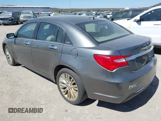 2012 Chrysler 200 Limited with VIN 1C3CCBCB1CN249979, listed as a IAAI auction lot 41838730 with 124,897 mi miles. Bid and sale history available at carsss.com. Image 3.
