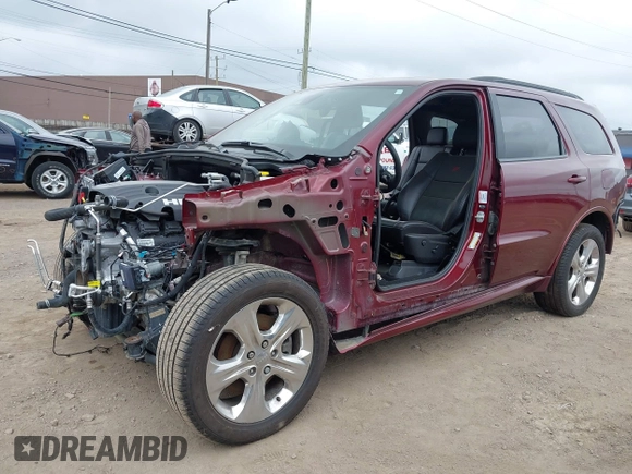 2023 Dodge Durango R/T Plus with VIN 1C4SDJCT9PC676027, listed as a IAAI auction lot 42362082 with Not provided miles and . Bid and sale history available at DreamBid. Image 16.