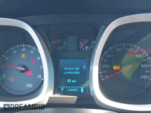 2010 Chevrolet Equinox LT w/2LT with VIN 2CNFLPEY0A6337930, listed as a IAAI auction lot 41618994 with 144,452 mi miles. Bid and sale history available at carsss.com. Image 7.