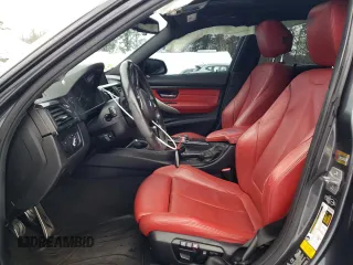 2015 BMW 3 Series 335i xDrive with VIN WBA3B9C51FJ466314, listed as a Copart auction lot 83067354 with 123,643 mi miles and Salvage title. Bid and sale history available at DreamBid. Image 7.
