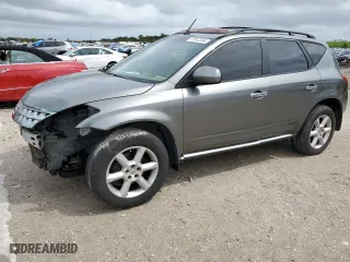2006 Nissan Murano SL with VIN JN8AZ08W46W514902, listed as a Copart auction lot 72912394 with 131,839 mi miles and Salvage Title. Bid and sale history available at carsss.com. Image 1.